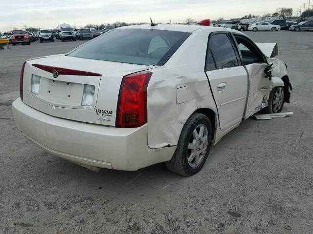 1G6DM57T370107611 - 2007 CADILLAC CTS WHITE photo 4