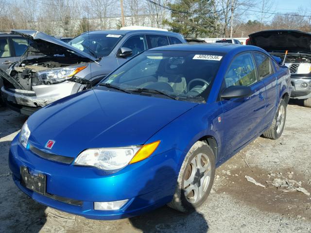 1G8AW12F83Z189520 - 2003 SATURN ION LEVEL BLUE photo 2