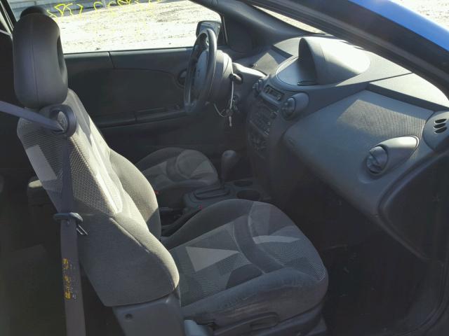 1G8AW12F83Z189520 - 2003 SATURN ION LEVEL BLUE photo 5