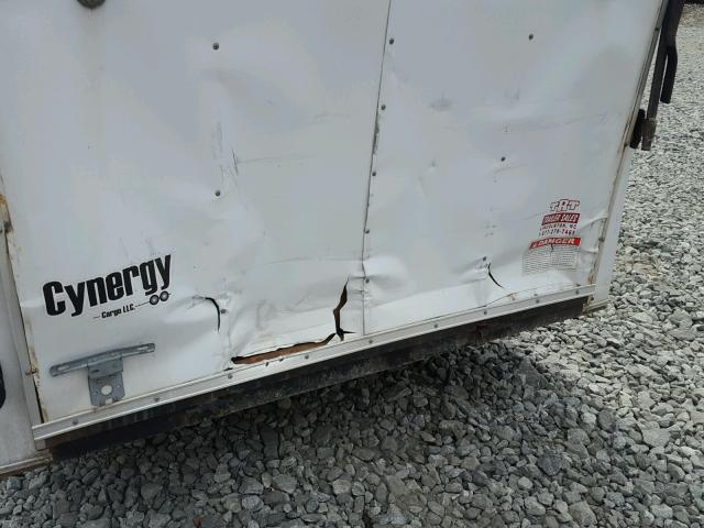 55YBE1211DN001508 - 2013 UTILITY TRAILER WHITE photo 9