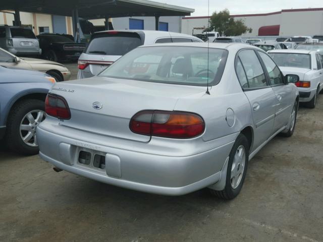 1G1NE52J516219649 - 2001 CHEVROLET MALIBU LS SILVER photo 4