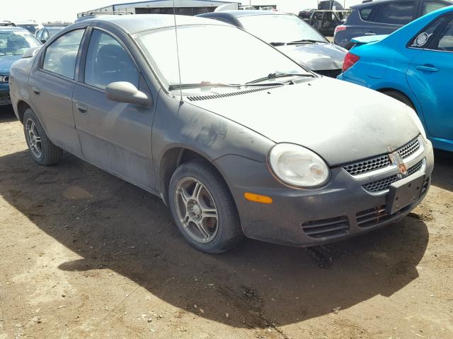 1B3ES56C75D238783 - 2005 DODGE NEON SXT BLACK photo 1