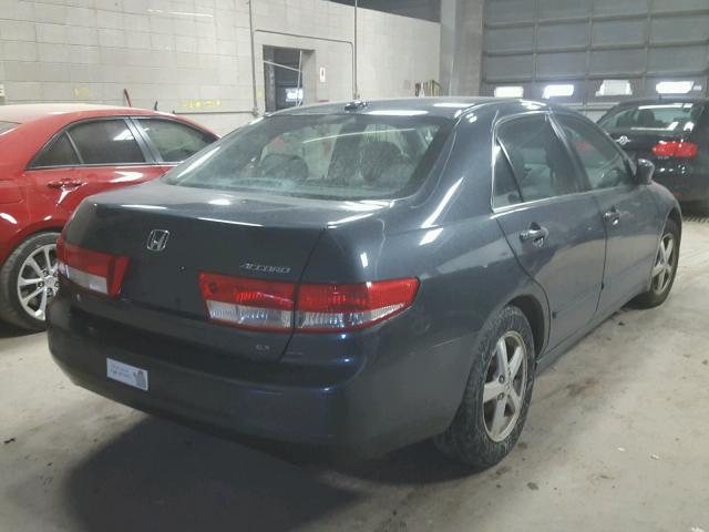 1HGCM55754A057266 - 2004 HONDA ACCORD EX BLACK photo 4