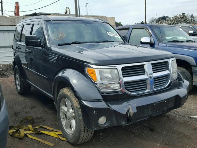 1D8GU28K18W128407 - 2008 DODGE NITRO SXT BLACK photo 1