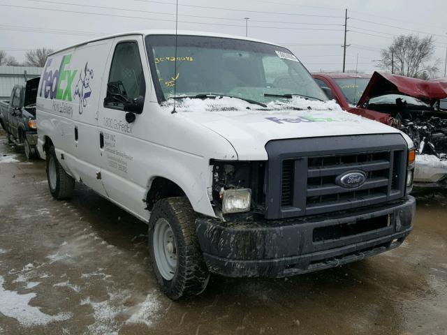 1FTNE1EWXCDA95139 - 2012 FORD ECONOLINE WHITE photo 1