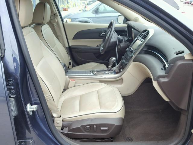 1G11H5SA6DF280163 - 2013 CHEVROLET MALIBU LTZ 蓝色 照片 5