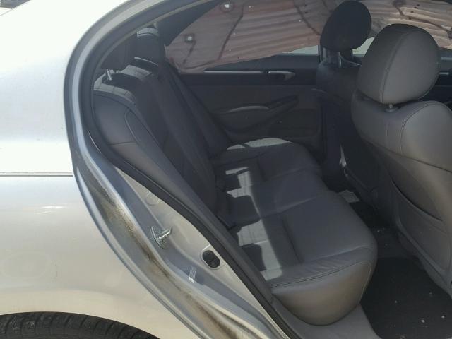 19XFA1F90AE055950 - 2010 HONDA CIVIC EXL SILVER photo 6