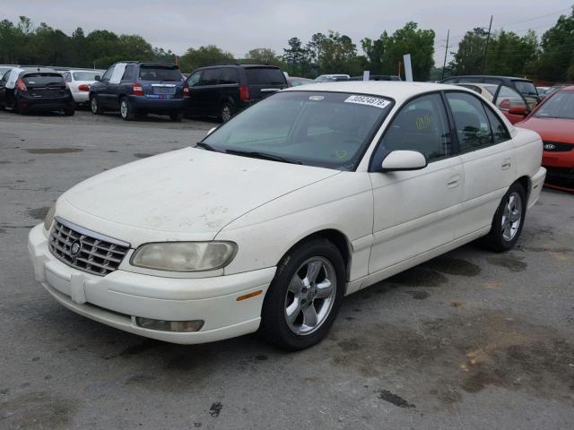 W06VR52R8WR019969 - 1998 CADILLAC CATERA WHITE photo 2