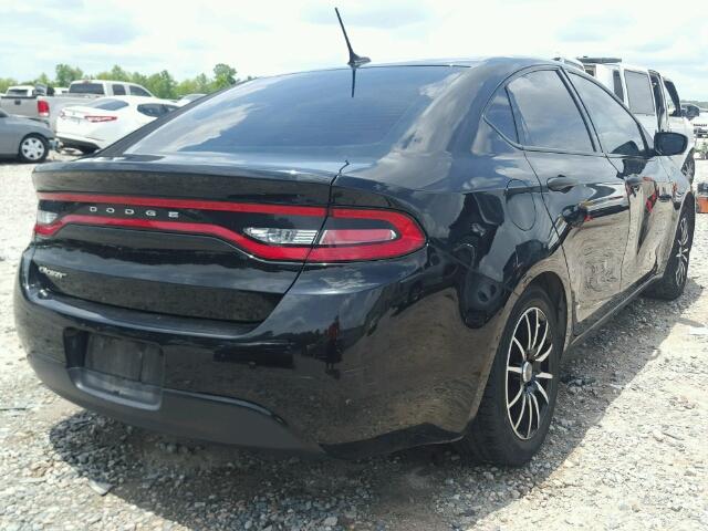 1C3CDFAA9DD338124 - 2013 DODGE DART BLACK photo 4