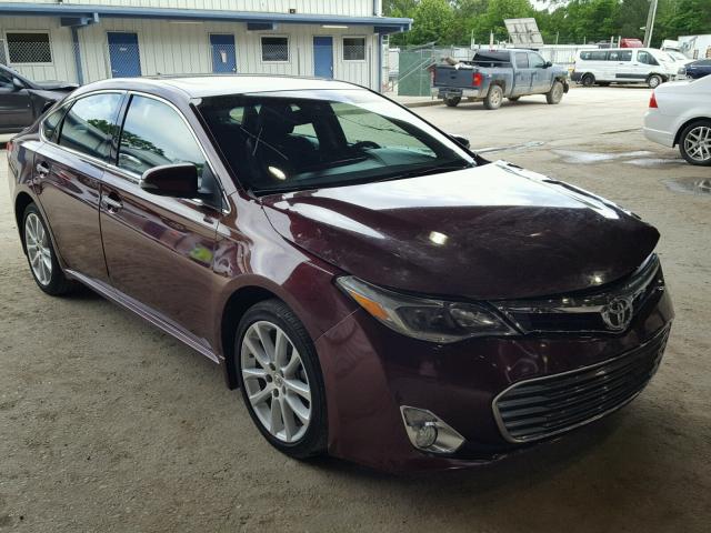 4T1BK1EB5EU092754 - 2014 TOYOTA AVALON BAS MAROON photo 1