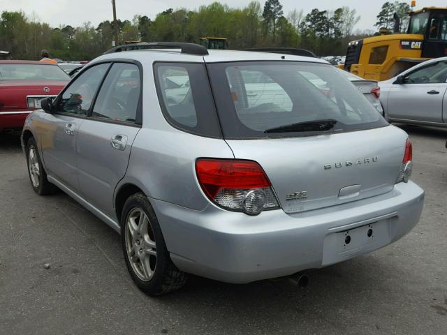 JF1GG67525H815667 - 2005 SUBARU IMPREZA RS GRAY photo 3