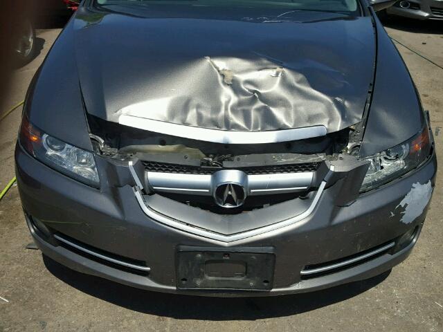 19UUA66208A032822 - 2008 ACURA TL SILVER photo 9