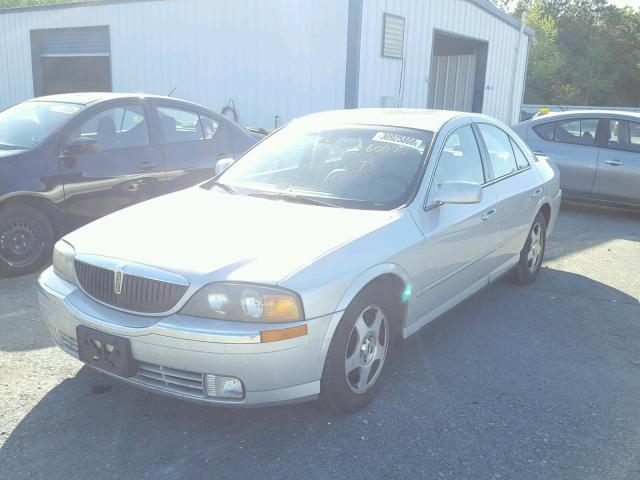 1LNHM86S81Y600780 - 2001 LINCOLN LS SILVER photo 2
