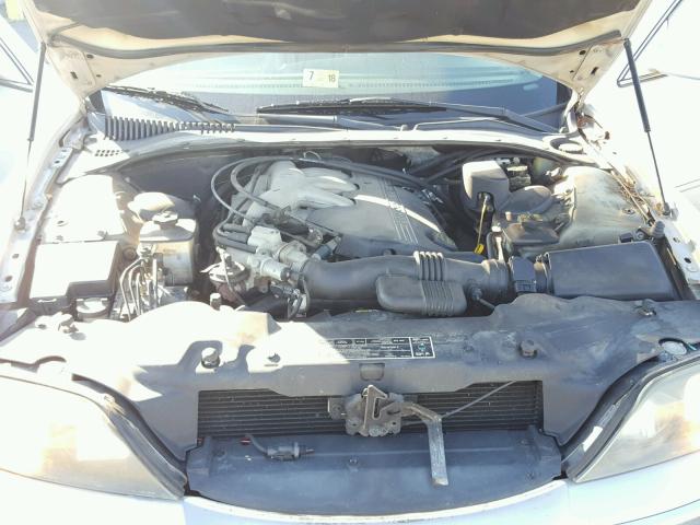 1LNHM86S81Y600780 - 2001 LINCOLN LS SILVER photo 7
