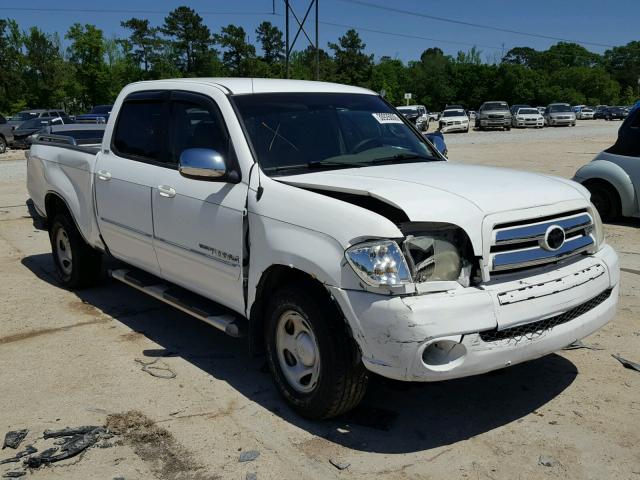 5TBET34186S511942 - 2006 TOYOTA TUNDRA DOU WHITE photo 1