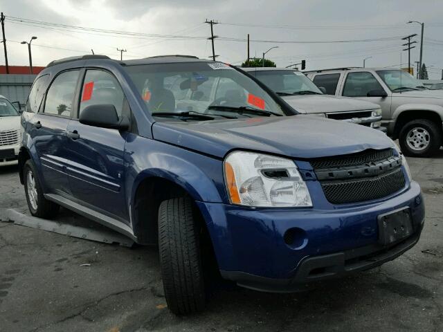 2CNDL13F886054823 - 2008 CHEVROLET EQUINOX LS BLUE photo 1