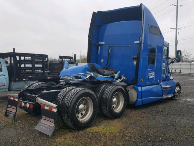 1XKAD49X9DJ353499 - 2013 KENWORTH CONSTRUCTI BLUE photo 4