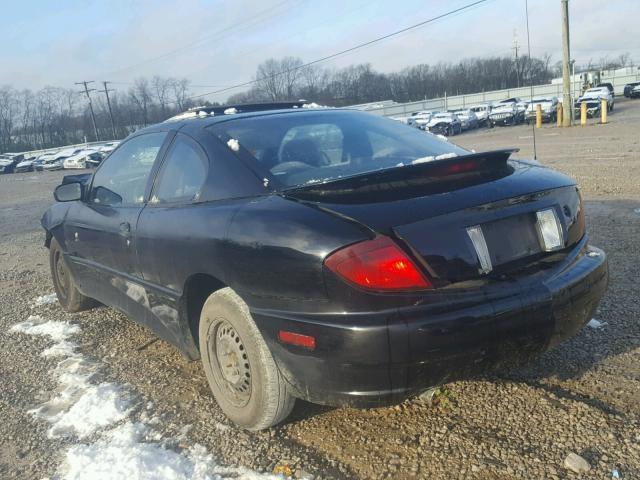 3G2JB12F65S108469 - 2005 PONTIAC SUNFIRE BLACK photo 3