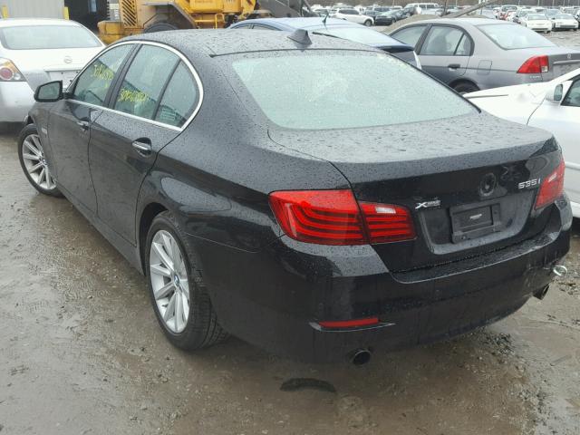 WBA5B3C51ED531505 - 2014 BMW 535 XI BLACK photo 3