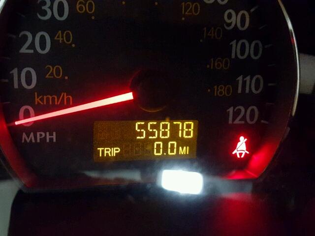 1G8AJ54F55Z139020 - 2005 SATURN ION LEVEL BURGUNDY photo 8