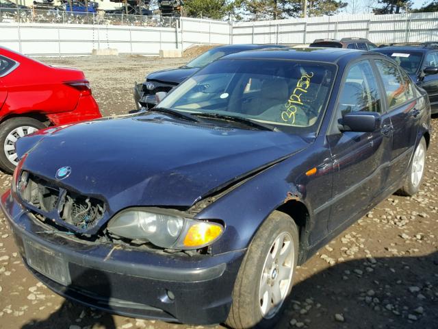 WBAEU33472PH86691 - 2002 BMW 325 XI BLUE photo 2