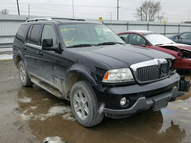 5LMEU78H73ZJ52783 - 2003 LINCOLN AVIATOR BLACK photo 1