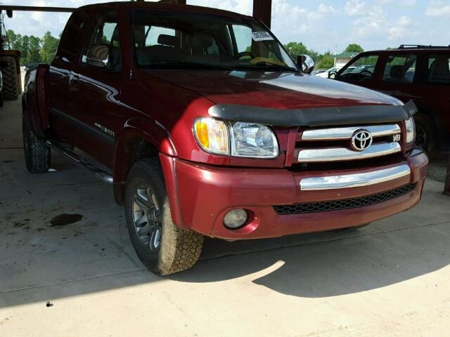 5TBBT441X3S368075 - 2003 TOYOTA TUNDRA ACC BURGUNDY photo 1