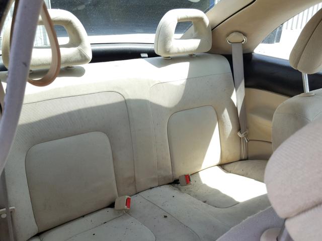 3VWCC21C0XM432066 - 1999 VOLKSWAGEN NEW BEETLE შავი ფოტო 6