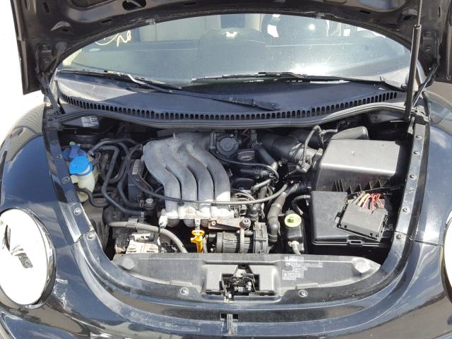 3VWCC21C0XM432066 - 1999 VOLKSWAGEN NEW BEETLE შავი ფოტო 7