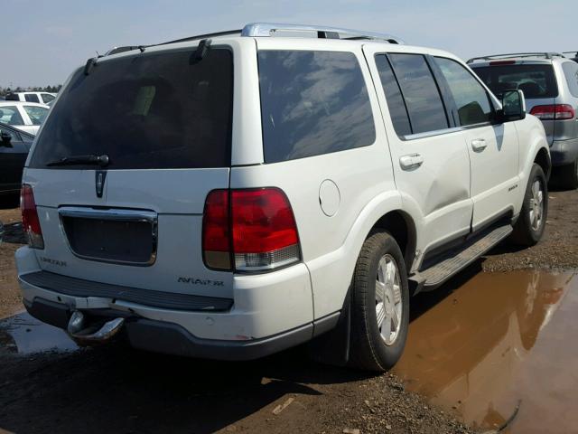 5LMEU88H14ZJ37350 - 2004 LINCOLN AVIATOR WHITE photo 4