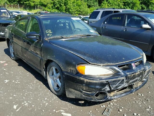 1G2NV52E81C101787 - 2001 PONTIAC GRAND AM G BLACK photo 1