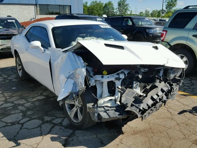 2C3CDZAG1FH720031 - 2015 DODGE CHALLENGER WHITE photo 1