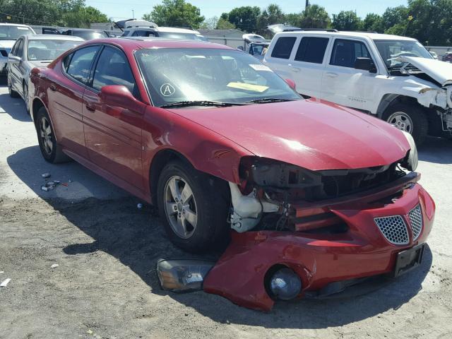 2G2WP552361246085 - 2006 PONTIAC GRAND PRIX RED photo 1