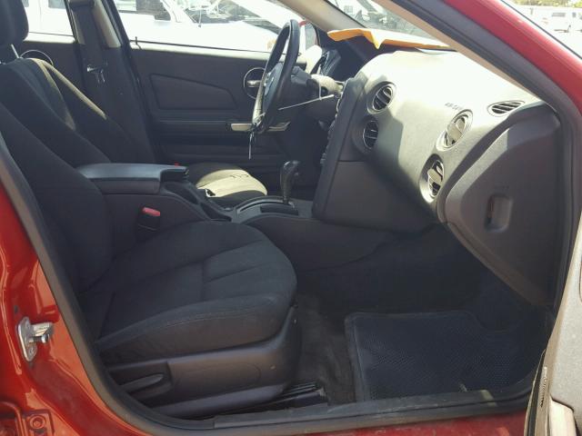 2G2WP552361246085 - 2006 PONTIAC GRAND PRIX RED photo 5