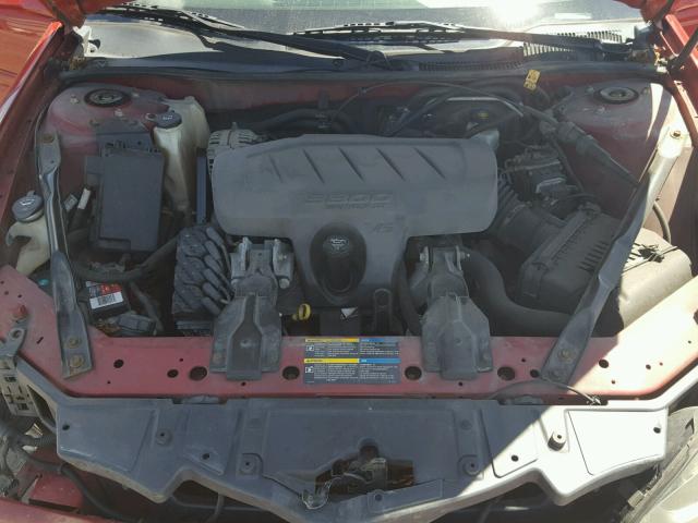 2G2WP552361246085 - 2006 PONTIAC GRAND PRIX RED photo 7