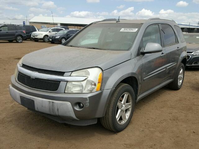 2CNDL73F766161300 - 2006 CHEVROLET EQUINOX GRAY photo 2