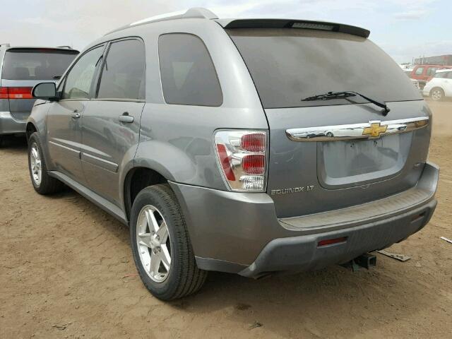 2CNDL73F766161300 - 2006 CHEVROLET EQUINOX GRAY photo 3