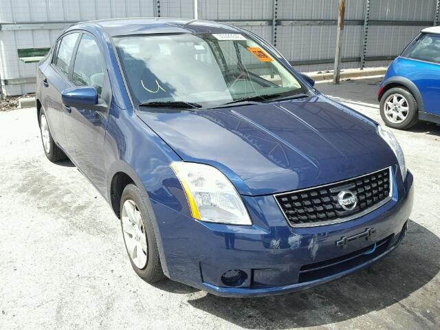 3N1AB61E98L735380 - 2008 NISSAN SENTRA 2.0 BLUE photo 1