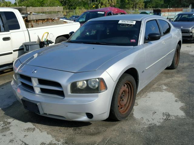 2B3KA43G36H485892 - 2006 DODGE CHARGER SE SILVER photo 2