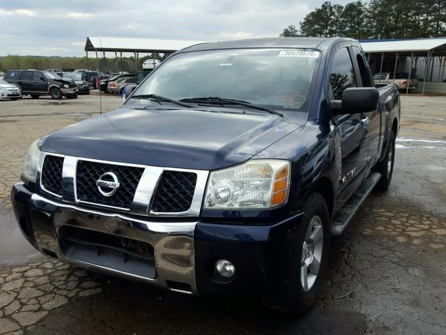 1N6BA06A56N504719 - 2006 NISSAN TITAN XE Mavi foto 2