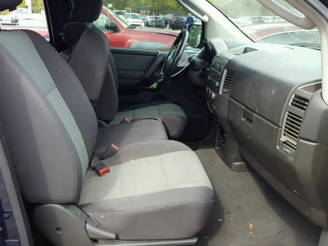 1N6BA06A56N504719 - 2006 NISSAN TITAN XE Mavi foto 5