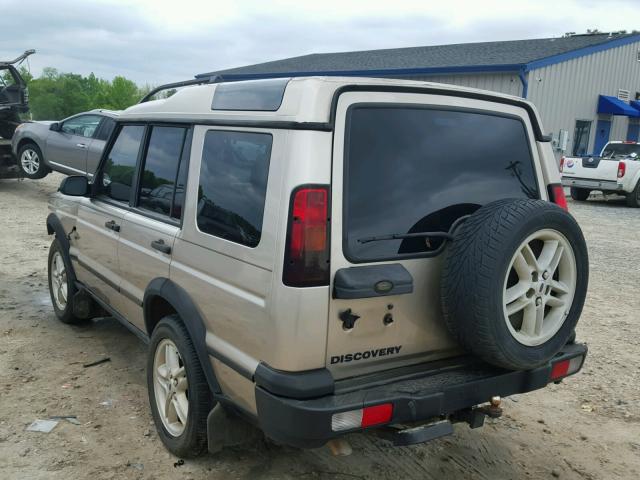 SALTW14433A772773 - 2003 LAND ROVER DISCOVERY GOLD photo 3