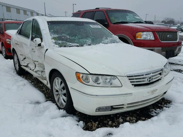 KMHFC46F17A140983 - 2007 HYUNDAI AZERA SE WHITE photo 1