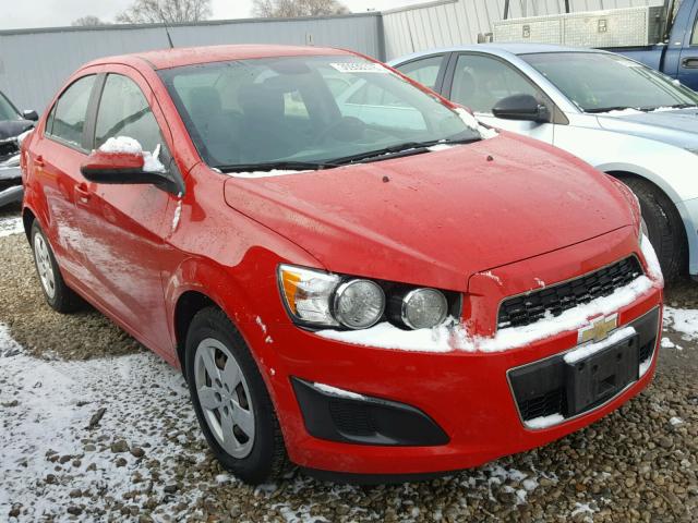 1G1JA5SH5D4219822 - 2013 CHEVROLET SONIC LS 红色 照片 1