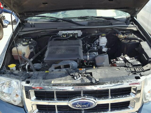 1FMCU0EG3CKB65911 - 2012 FORD ESCAPE GRAY photo 7