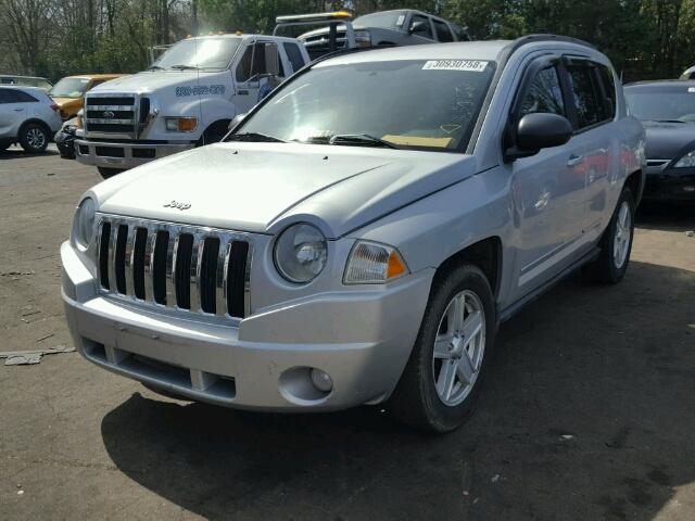 1J4NF4FB6AD500804 - 2010 JEEP COMPASS SP SILVER photo 2