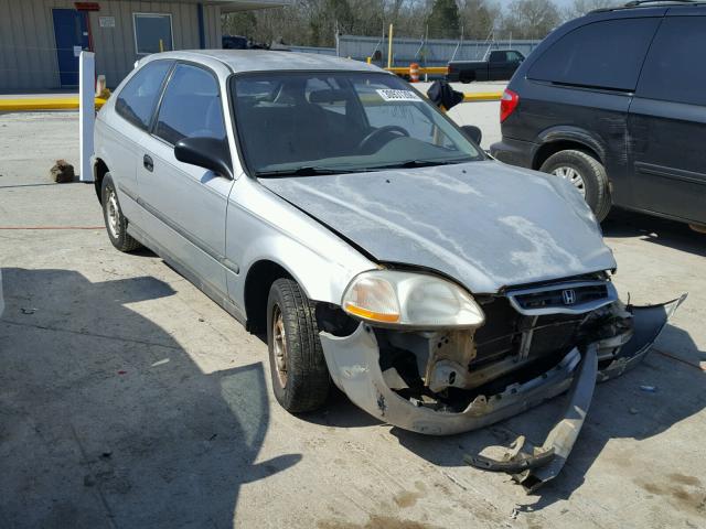 2HGEJ6440TH105321 - 1996 HONDA CIVIC DX SILVER photo 1