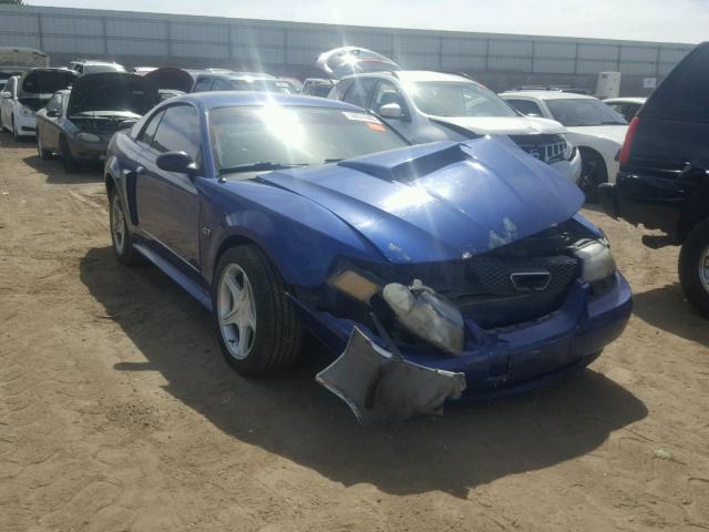 1FAFP42X33F387626 - 2003 FORD MUSTANG GT BLUE photo 1