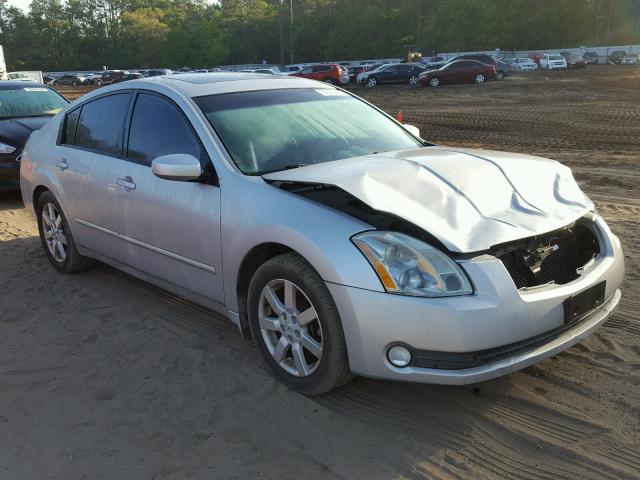 1N4BA41E54C879514 - 2004 NISSAN MAXIMA SE SILVER photo 1