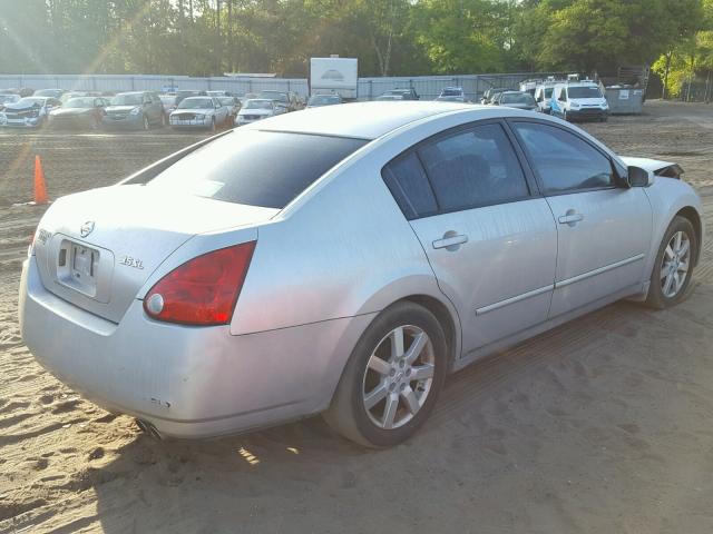 1N4BA41E54C879514 - 2004 NISSAN MAXIMA SE SILVER photo 4